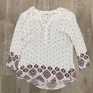Womens Fun 2 Fun 3/4 Sleeve Top‎